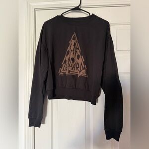 Def Leppard Black Crewneck